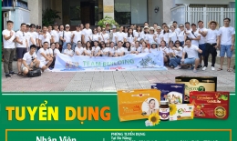 TUYỂN DỤNG NHÂN VIÊN PHÒNG KINH DOANH