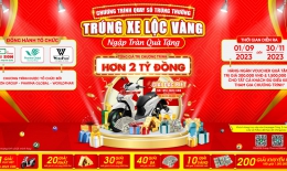 CHƯƠNG TRÌNH QUAY SỐ TRÚNG THƯỞNG “TRÚNG XE LỘC VÀNG – NGẬP TRÀN QUÀ TẶNG” 