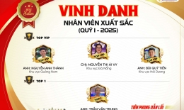 VINH DANH NHÂN VIÊN XUẤT SẮC QUÝ I/2025
