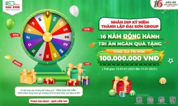 [TỔNG HỢP] DANH SÁCH KHÁCH HÀNG ĐẠT GIẢI CHƯƠNG TRÌNH “16 NĂM ĐỒNG HÀNH – TRI ÂN NGÀN QUÀ TẶNG”