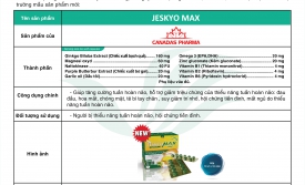 Thông báo ra mắt sản phẩm mới Jeskyo Max