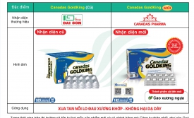 Thông báo cải tiến và thay đổi nhận diện sản phẩm Canadas GoldKing