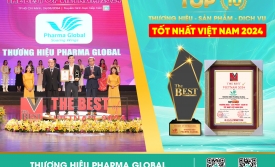 PHARMA GLOBAL ĐÓN NHẬN GIẢI THƯỞNG THE BEST OF VIETNAM 2024 (THƯƠNG HIỆU – SẢN PHẨM – DỊCH VỤ TỐT NHẤT VIỆT NAM 2024)