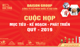 CUỘC HỌP: MỤC TIÊU - KẾ HOẠCH - PHÁT TRIỂN QUÝ I (2019) KHU VỰC MIỀN NAM 