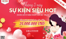 CHÀO ĐÓN CUỘC THI ẢNH: VÌ MẸ LÀ ĐIỀU TUYỆT VỜI NHẤT
