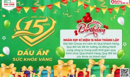 KỶ NIỆM 15 THÀNH LẬP ĐẠI SƠN GROUP (7/7/2007-7/7/2022)
