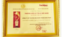 DAISON GROUP đón nhận huy chương vàng vì sức khỏe cộng đồng