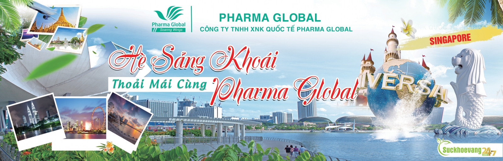Pharma Global - Du lịch Singapore